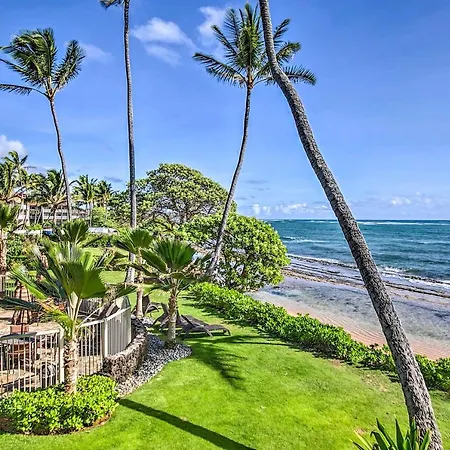 Waipouli Beachfront Condo With Balcony And Ocean Views Kapa'a Exterior photo