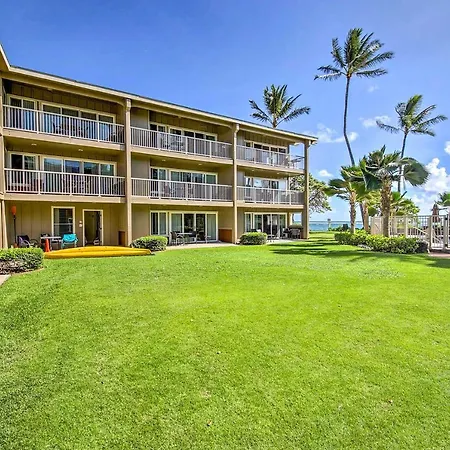 Waipouli Beachfront Condo With Balcony And Ocean Views Kapa'a Exterior photo